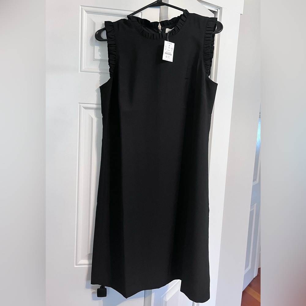 J Crew Ruffled Sheath Dress